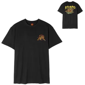 T-shirt : SANTA CRUZ SALBA TIGER REDUX TEE Black - Bamboo Skateshop
